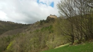 La Rocca dalla via vecchia