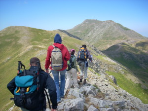 Trekking sul crinale