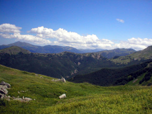 Paesaggio dalle Cime di Romecchio