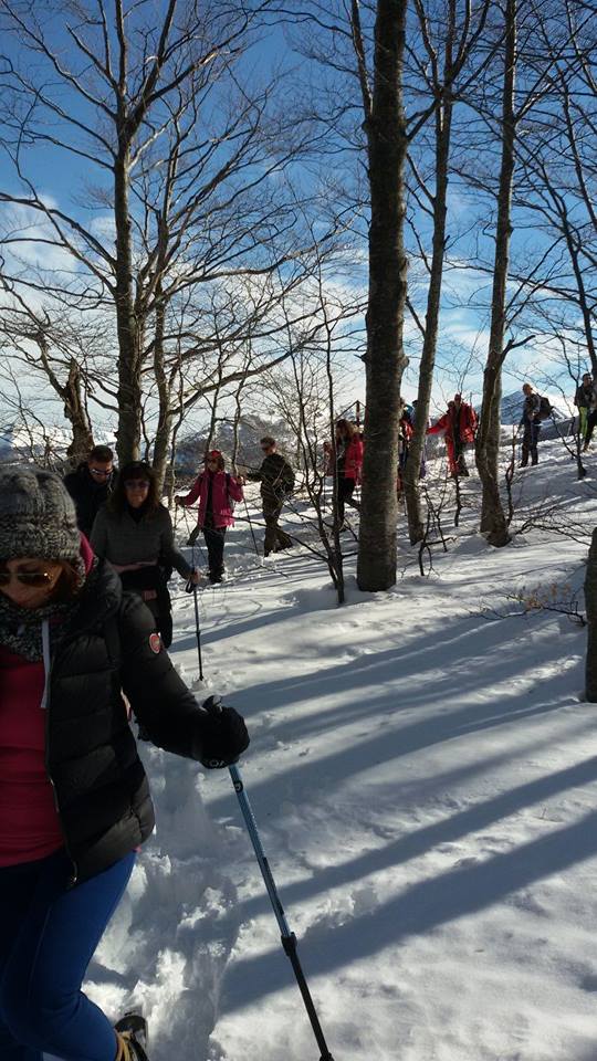 Sognando sulla neve. Un lungo weekend di ciaspolate in Appennino