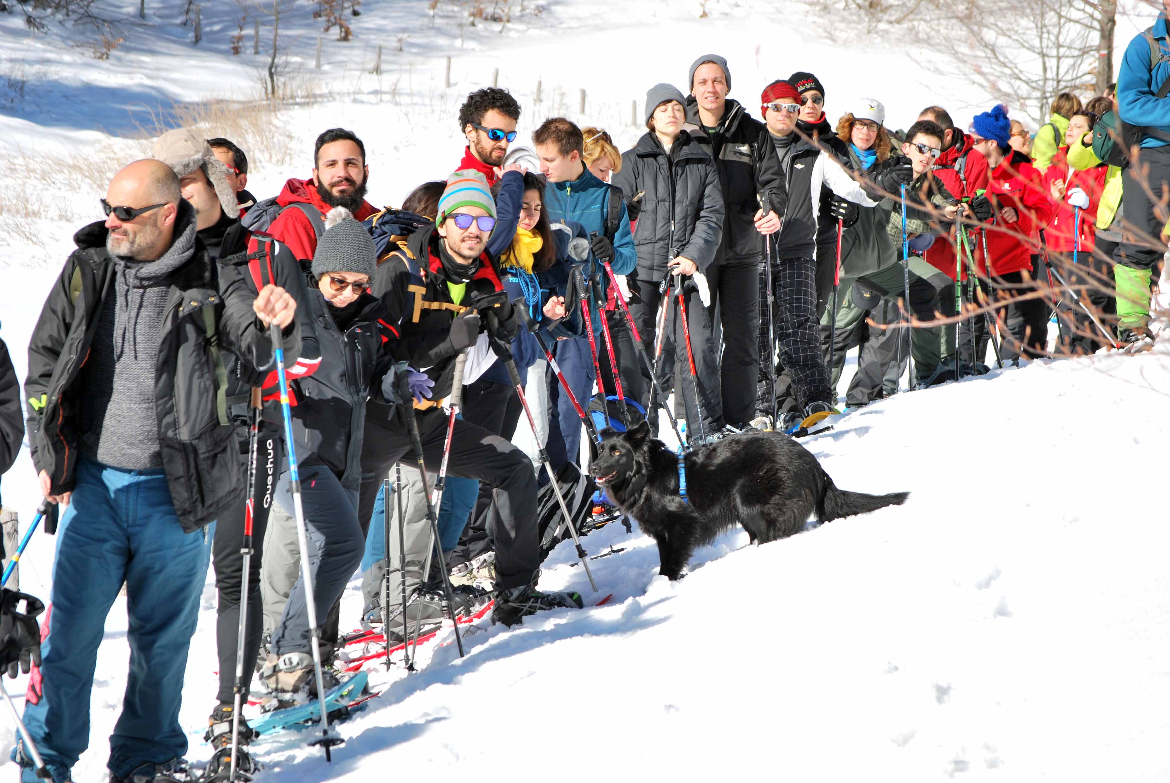 Ciaspolare in montagna fa bene