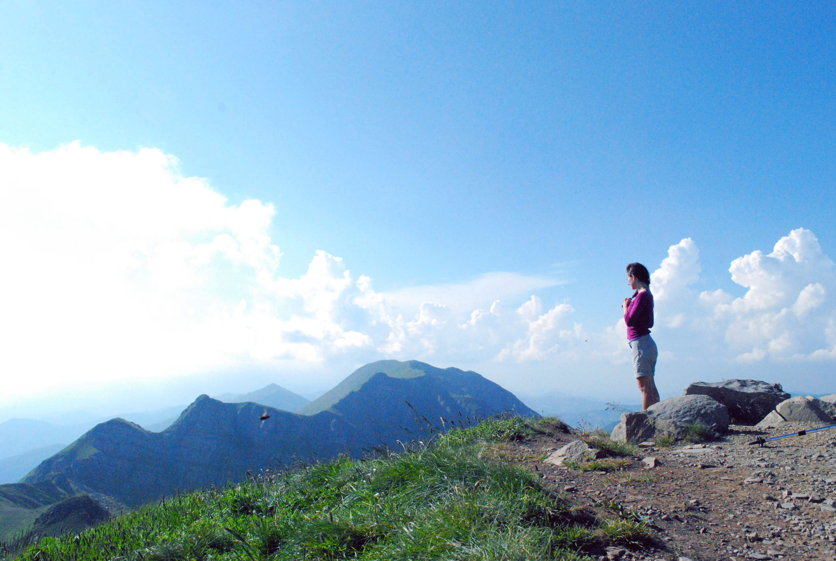 Trekking e yoga nella natura