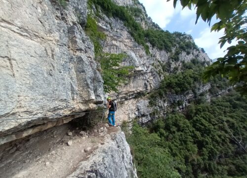 FERRATA GERARDO SEGA (con Guida Alpina)