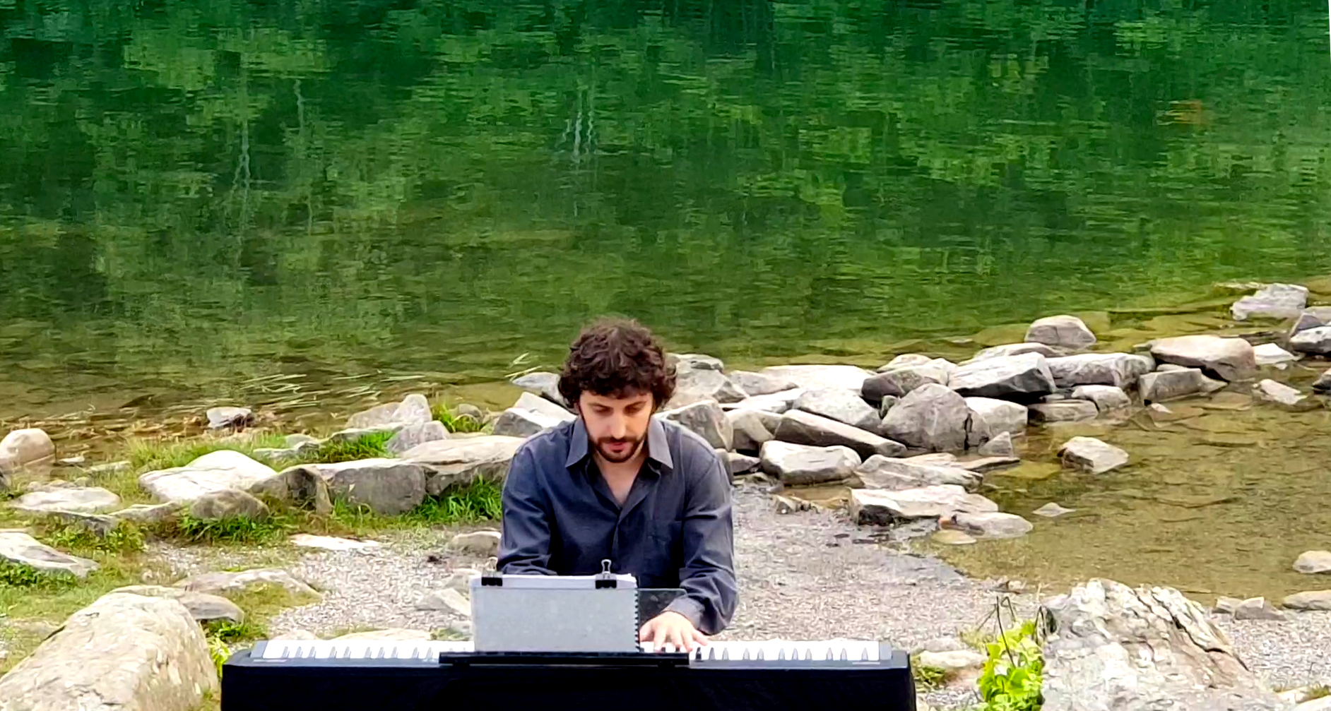 il pianista sul lago foto 2019