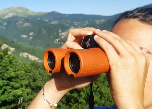 Verso Cima Tauffi con i binocoli SWAROVSKI OPTIK