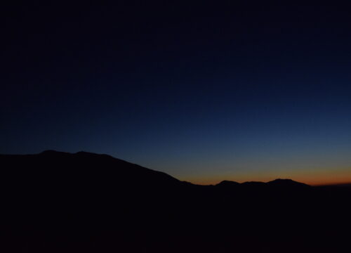 Tramonto e Luna Piena ai piedi del Cimone