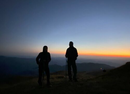 Cimone all’alba con i binocoli SWAROVSKI OPTIK